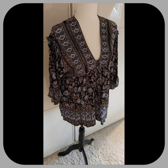 FREE PEOPLE || Moonlight Dance Tunic (SIZE S) - Picture 4 of 12